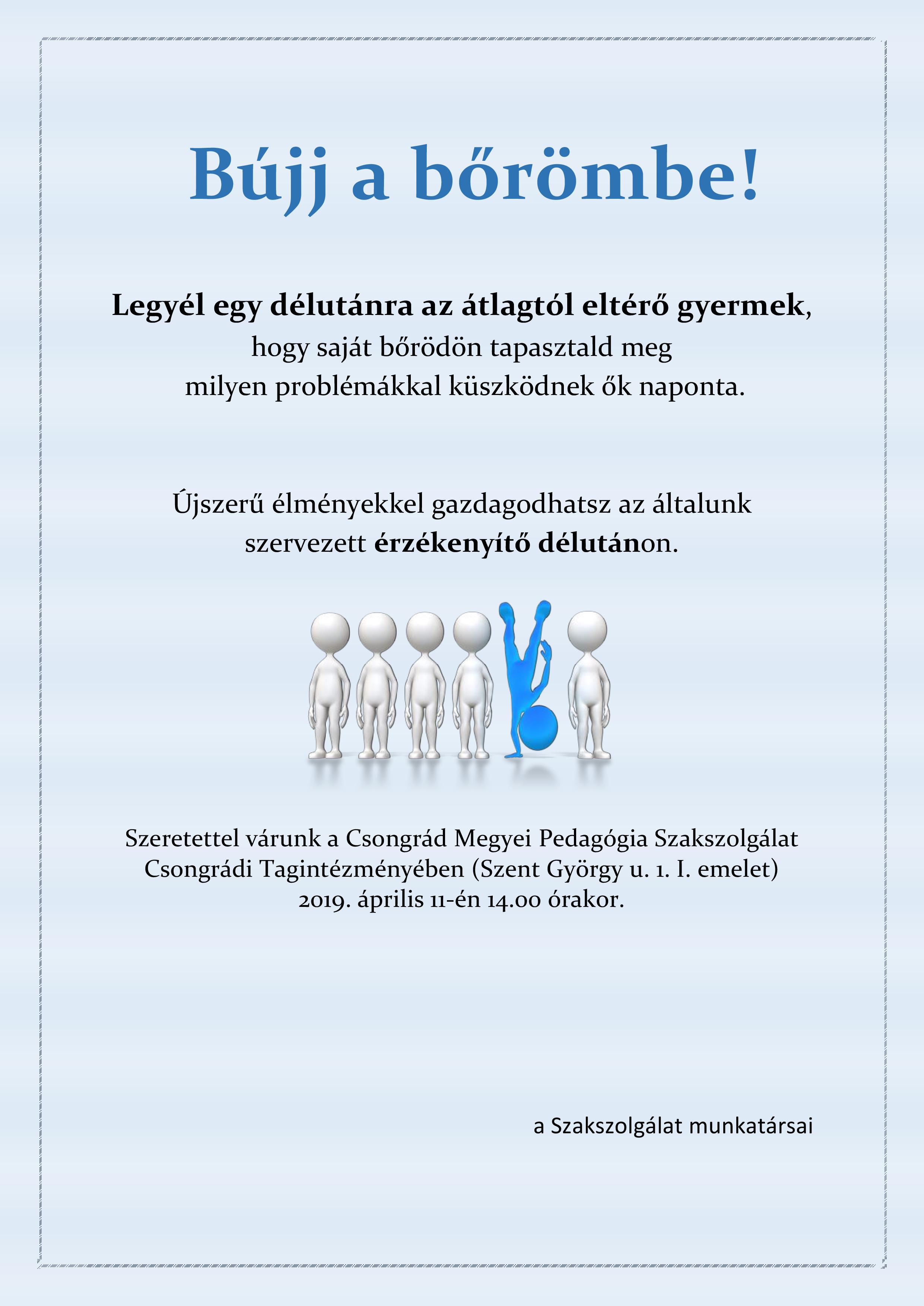 Bújj a bőrömbe 2019.04.11