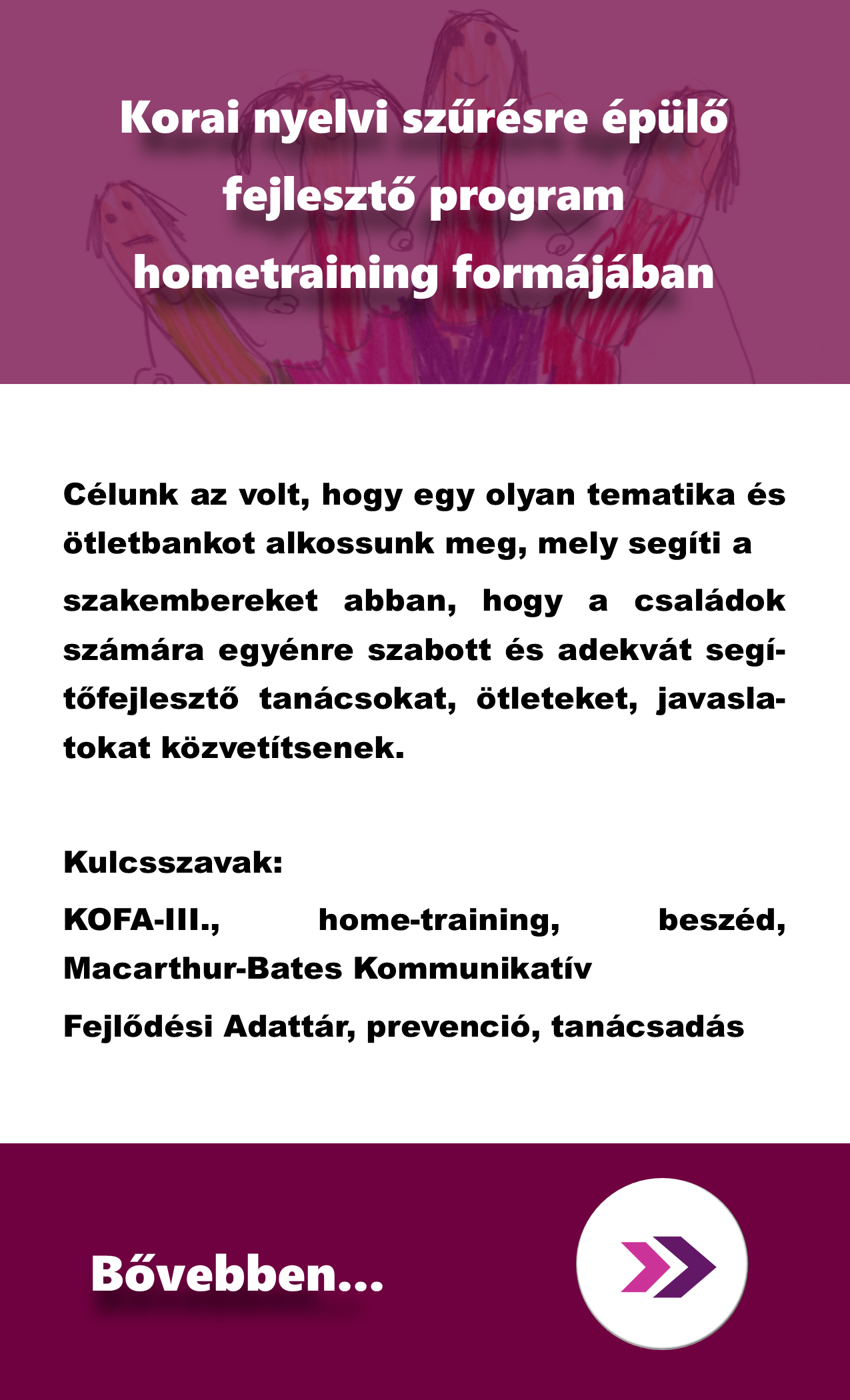 Korai nyelvi szűrésre